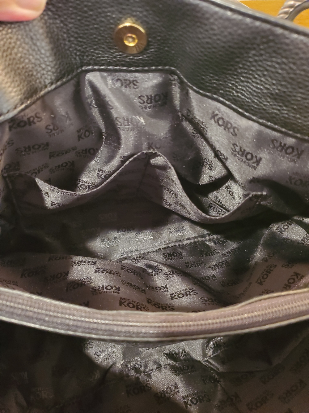 1-DAY FLASH SALE!! Michael Kors LARGE Hamilton East West Tote w/Gold Hardware - Picture 6 of 16
